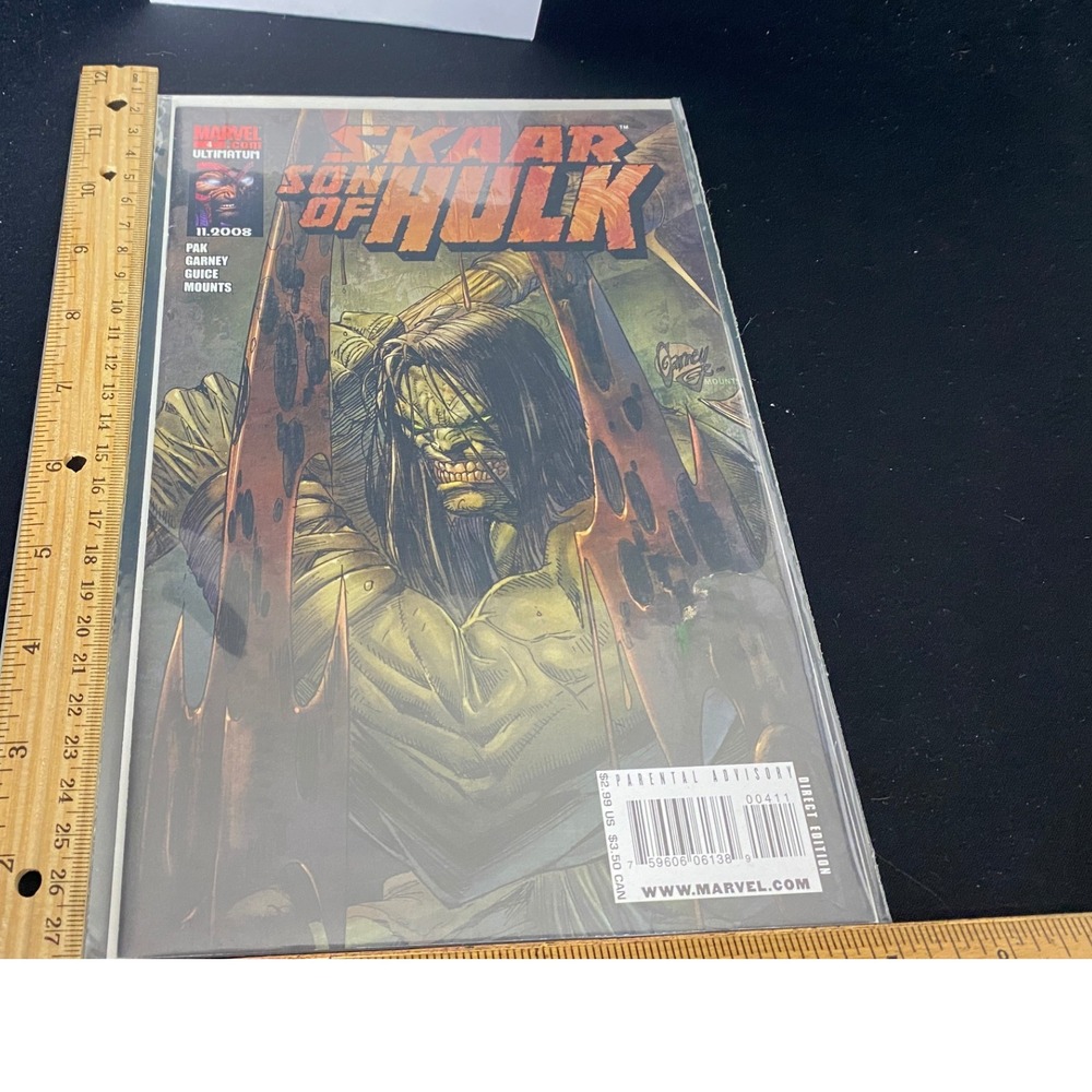 Skaar Son of Hulk Comic Book 119008 Marvel Ultimatum Pak Garney Guice Mounts